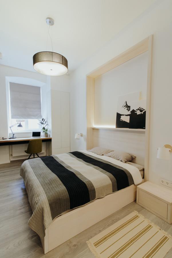 Apartment On Lesi Ukrainky Lviv Eksteriør billede